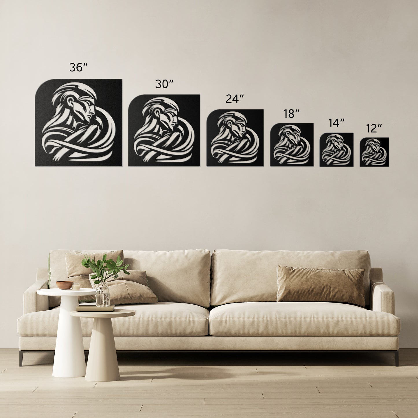 Metal Wall Art (Entangled)