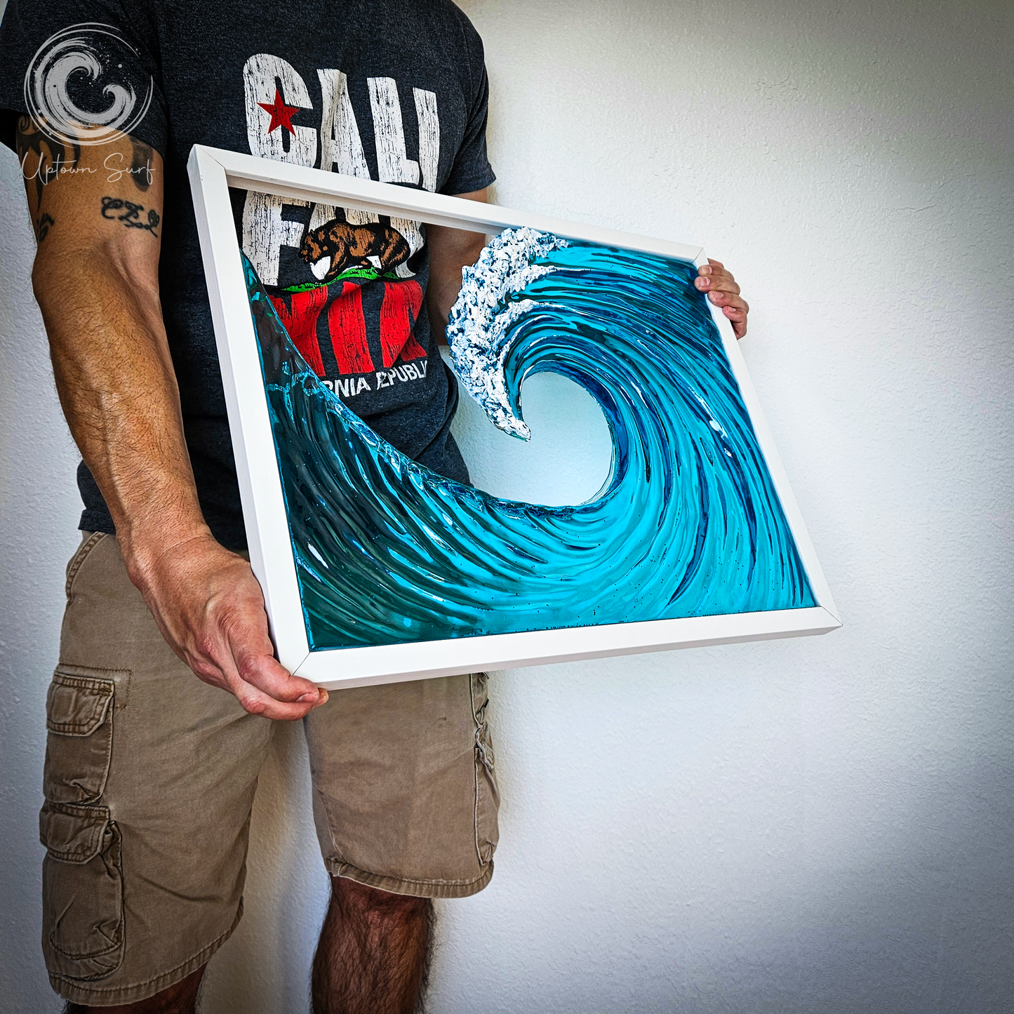 Horizontal 20"x16" Rip Curl Wave