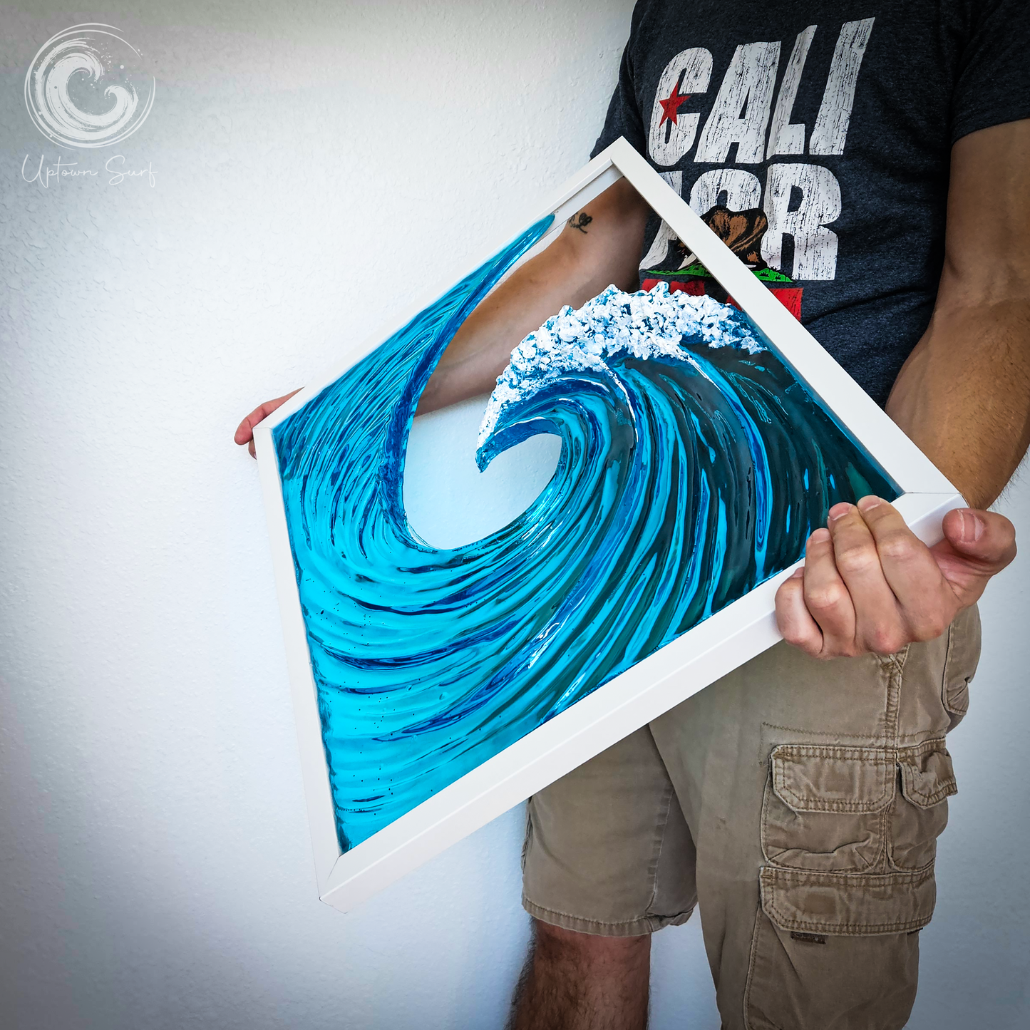 Horizontal 20"x16" Rip Curl Wave