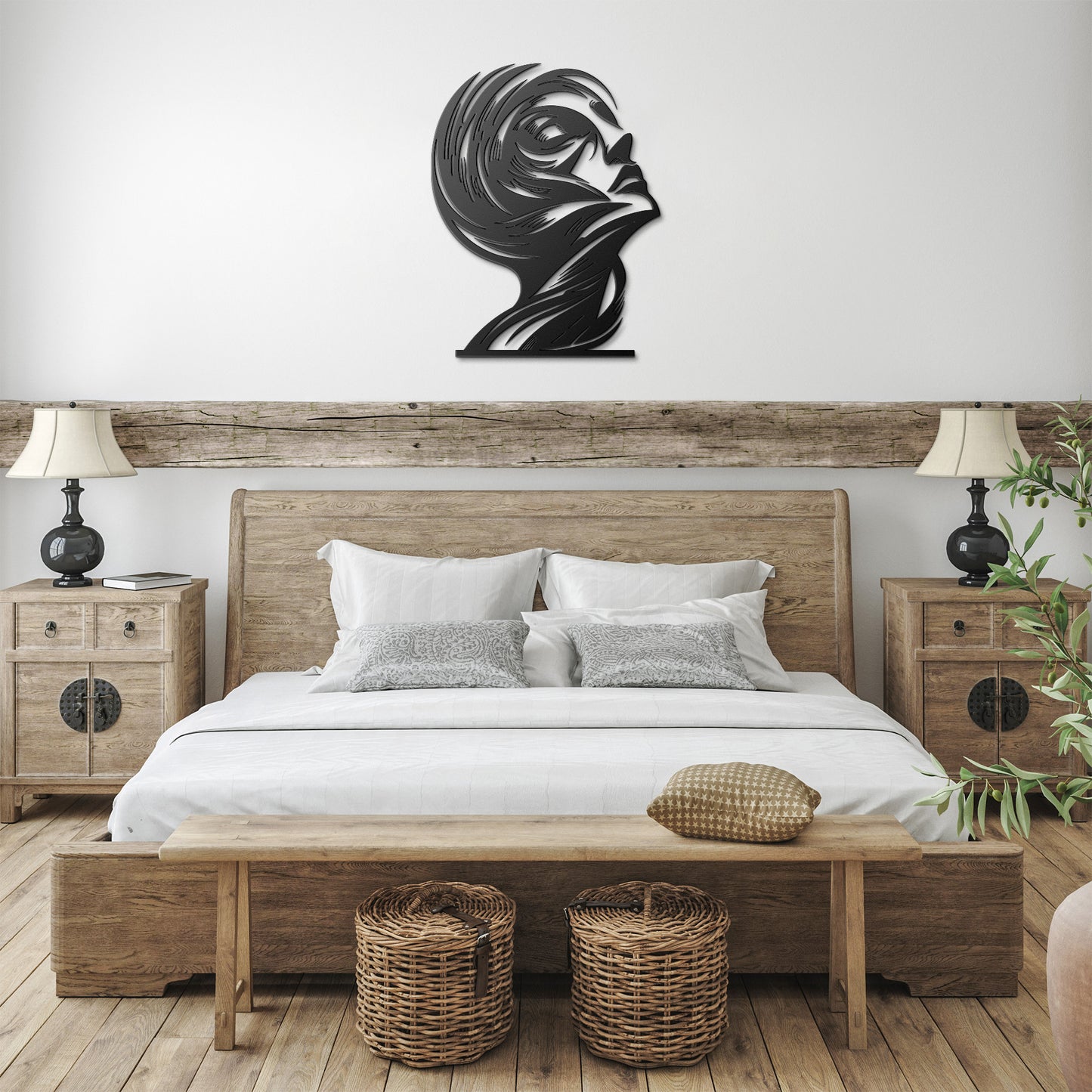 Metal Wall Art (Grace)