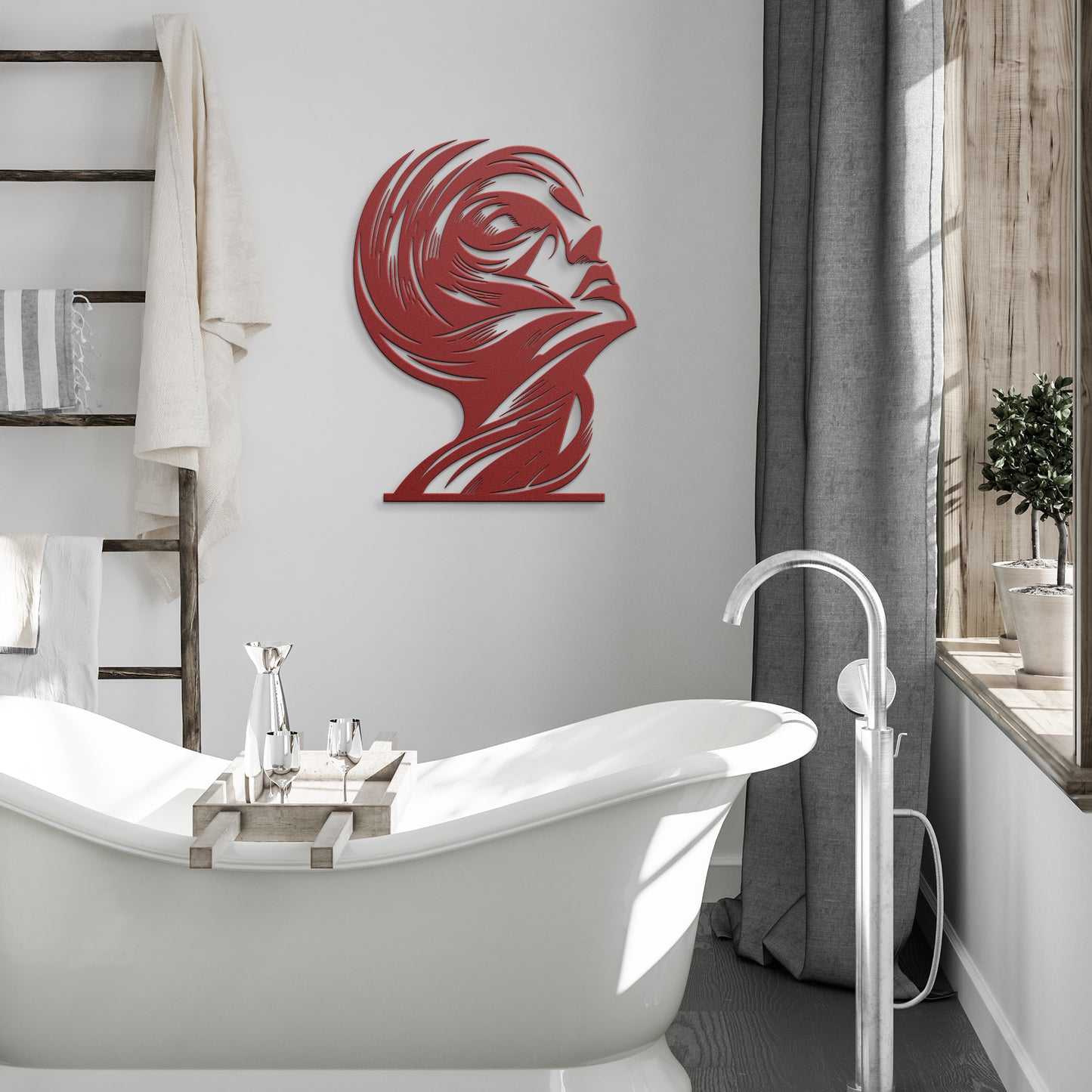 Metal Wall Art (Grace)