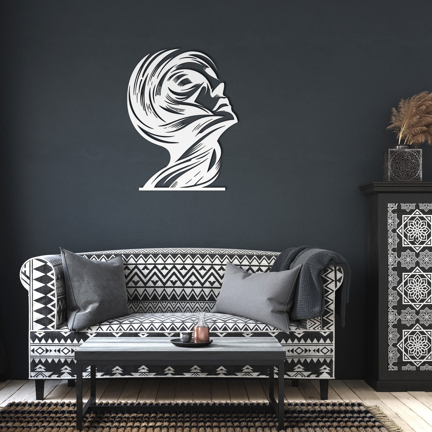 Metal Wall Art (Grace)