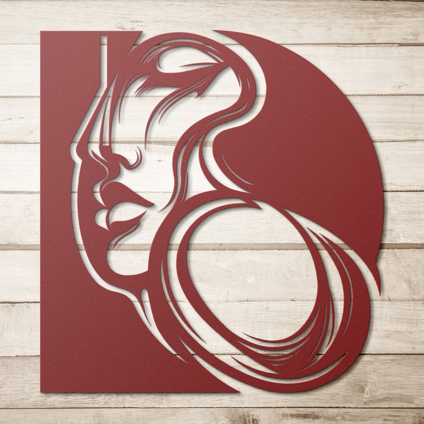 Metal Wall Art (Belle)