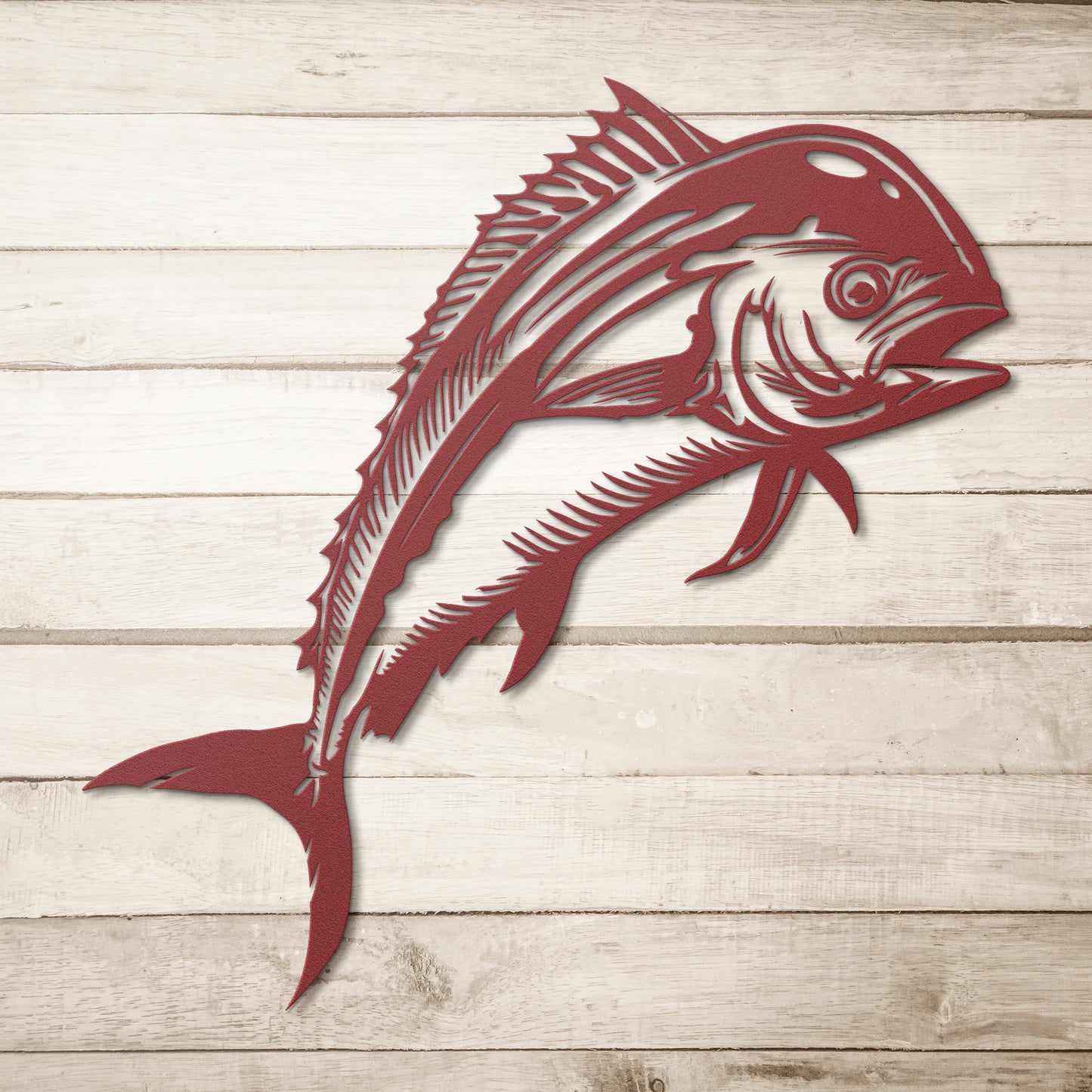 Metal Wall Art (Mahi-Mahi)