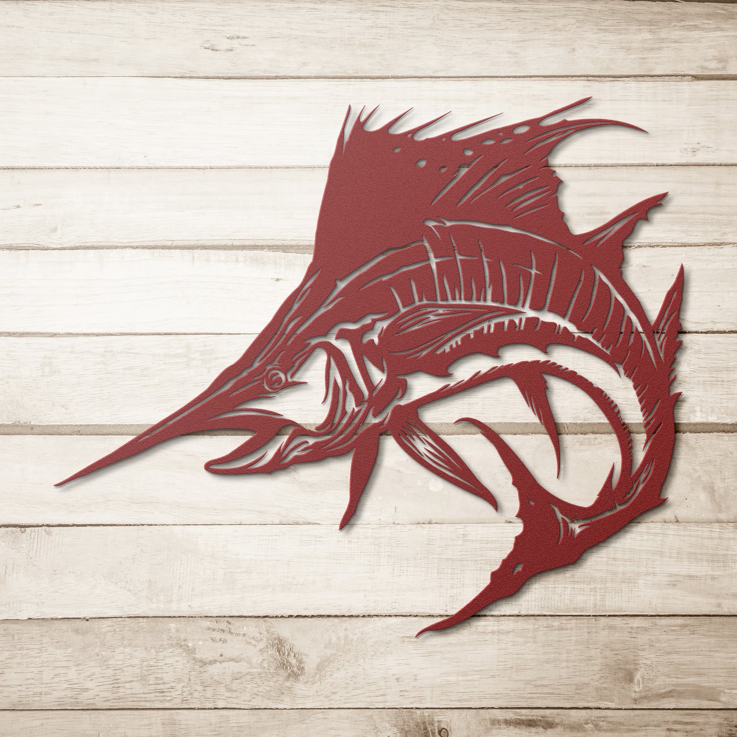 Metal Wall Art (Marlin)