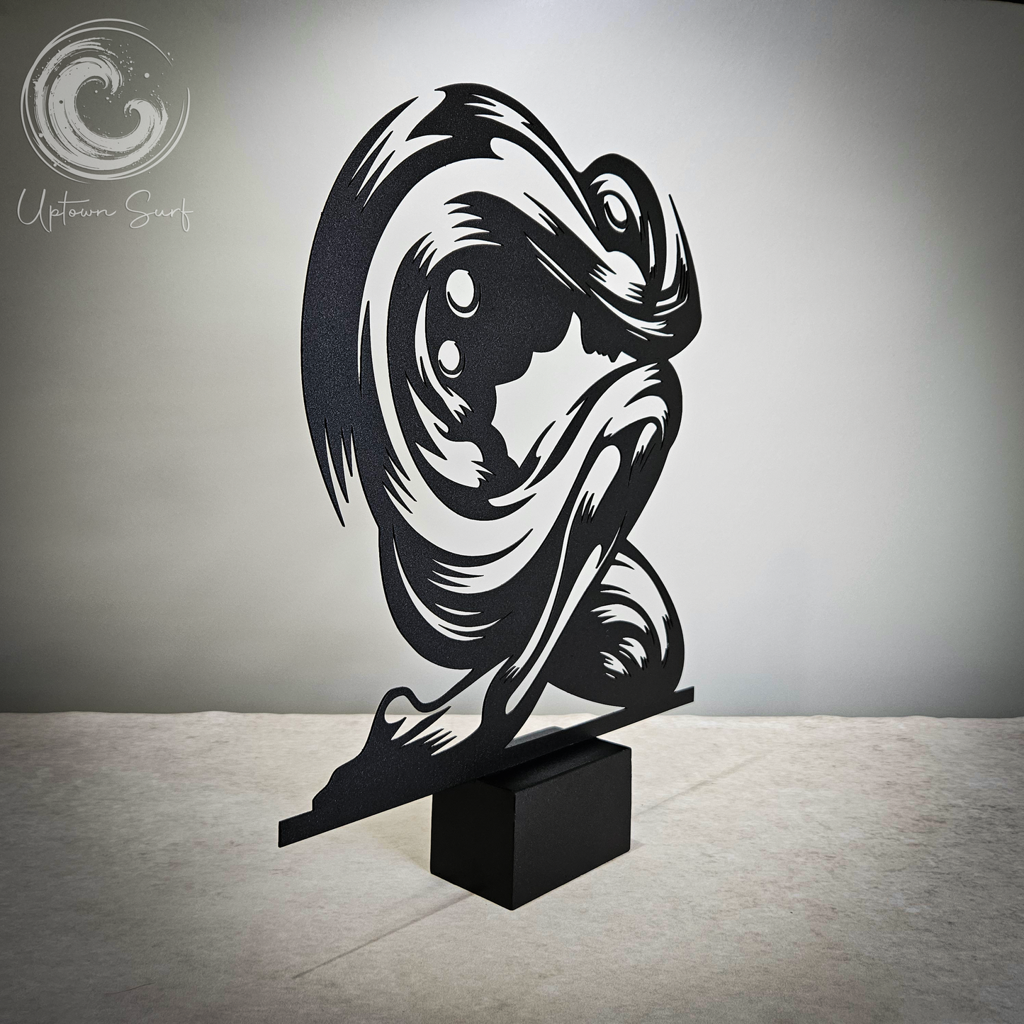 Metal and Concrete Sculpture (Motion)