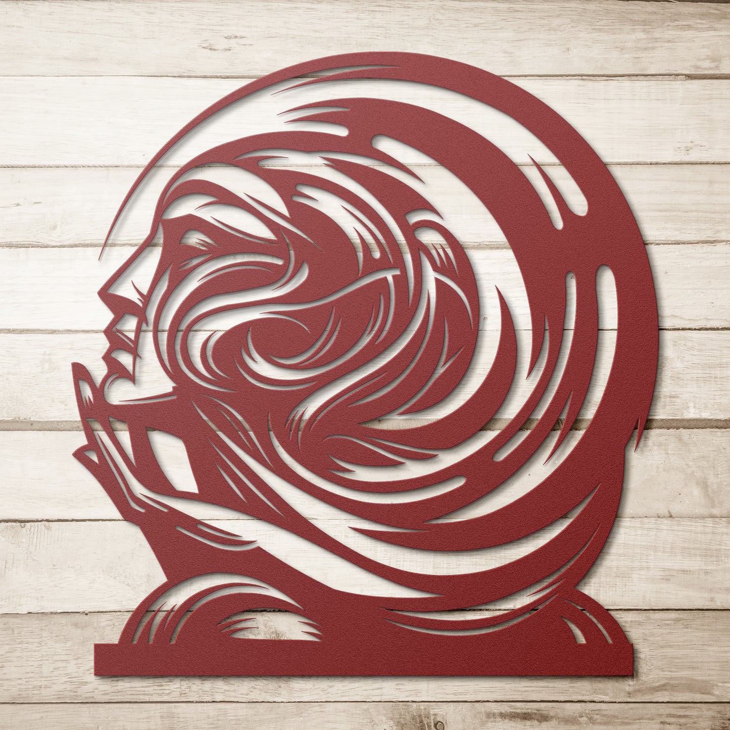 Metal Wall Art (Thinker)