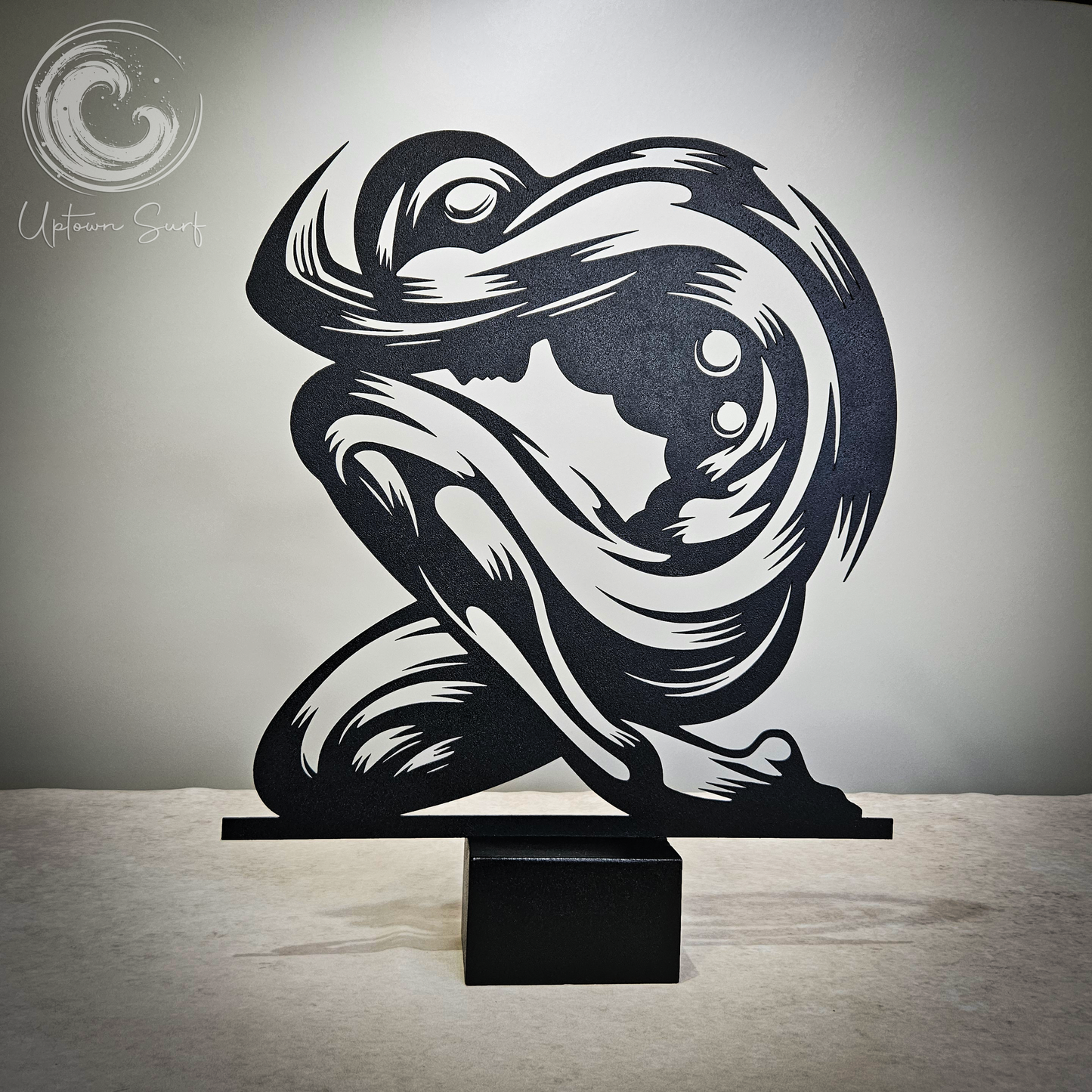 Metal and Concrete Sculpture (Motion)