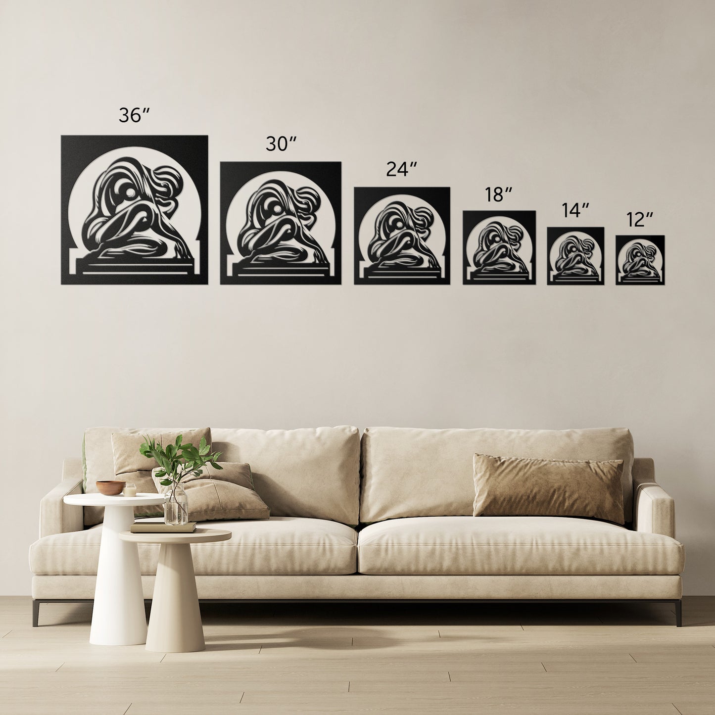 Metal Wall Art (Indignity)