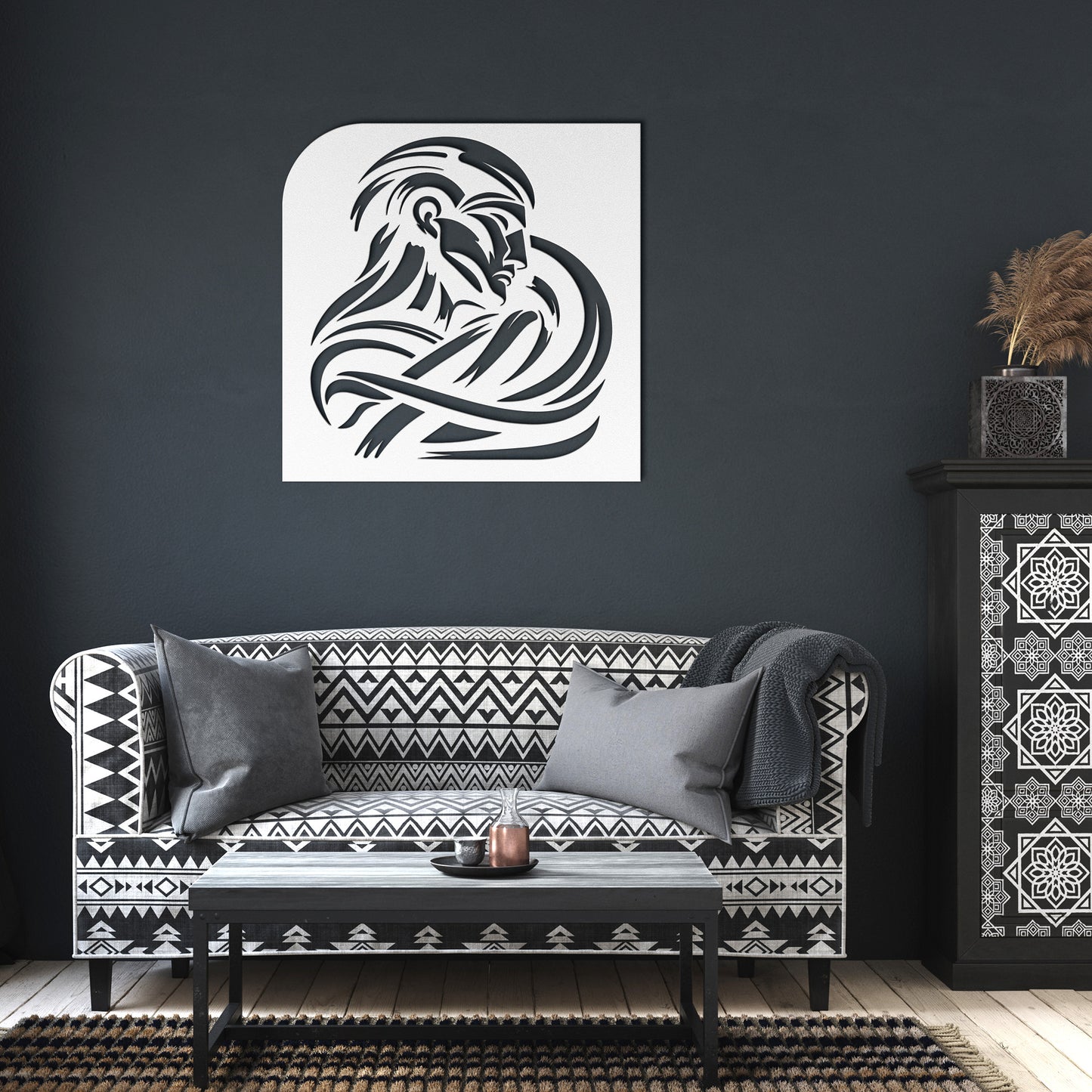 Metal Wall Art (Entangled)