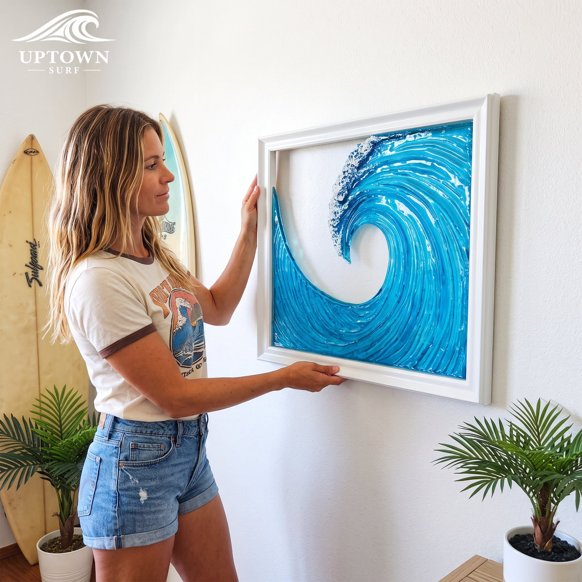 20"x16" Rip Curl Wave