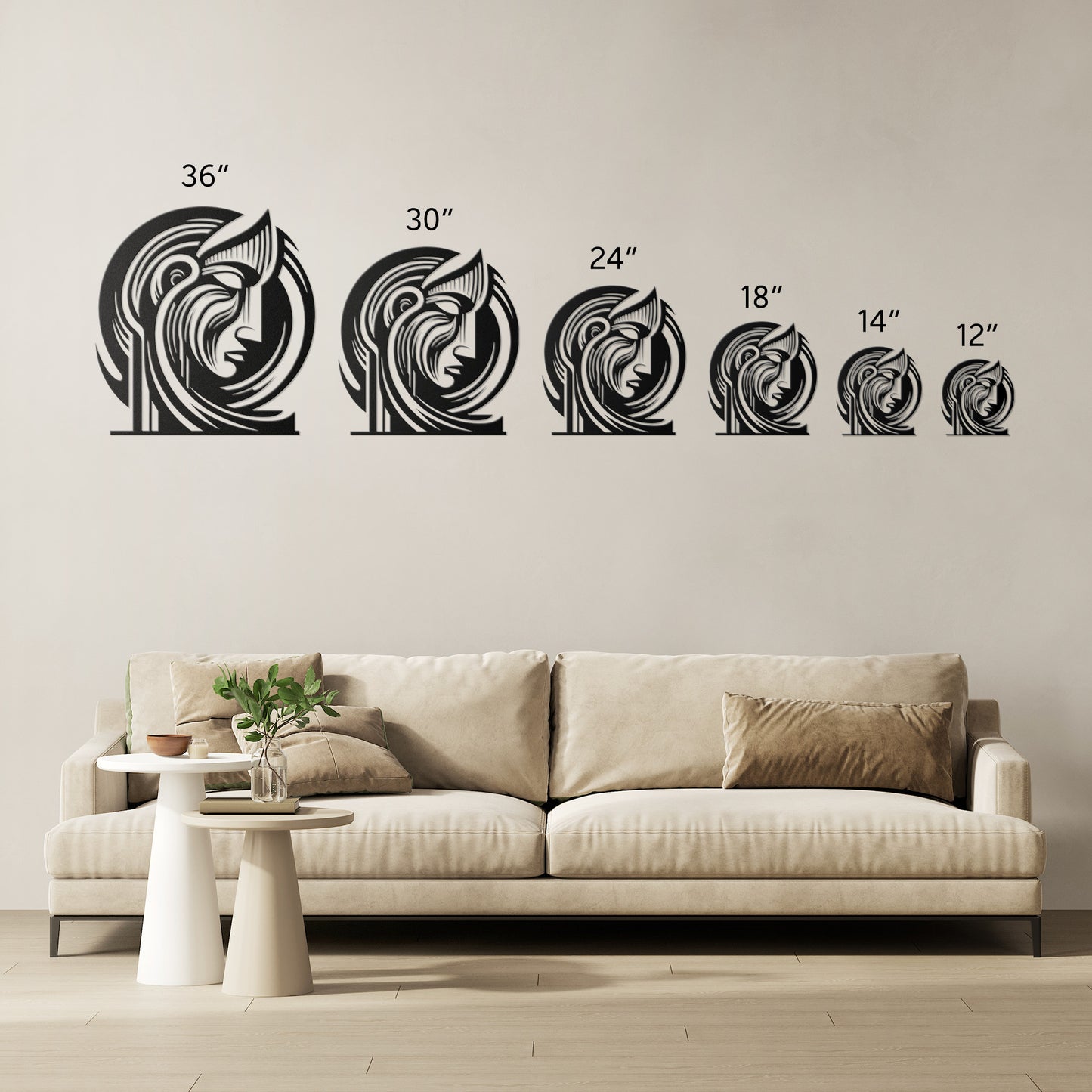 Metal Wall Art (Nurture)