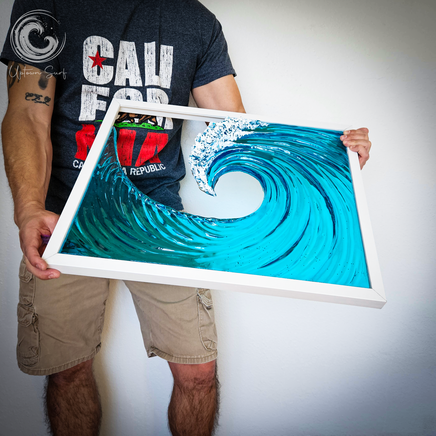 Horizontal 20"x16" Rip Curl Wave