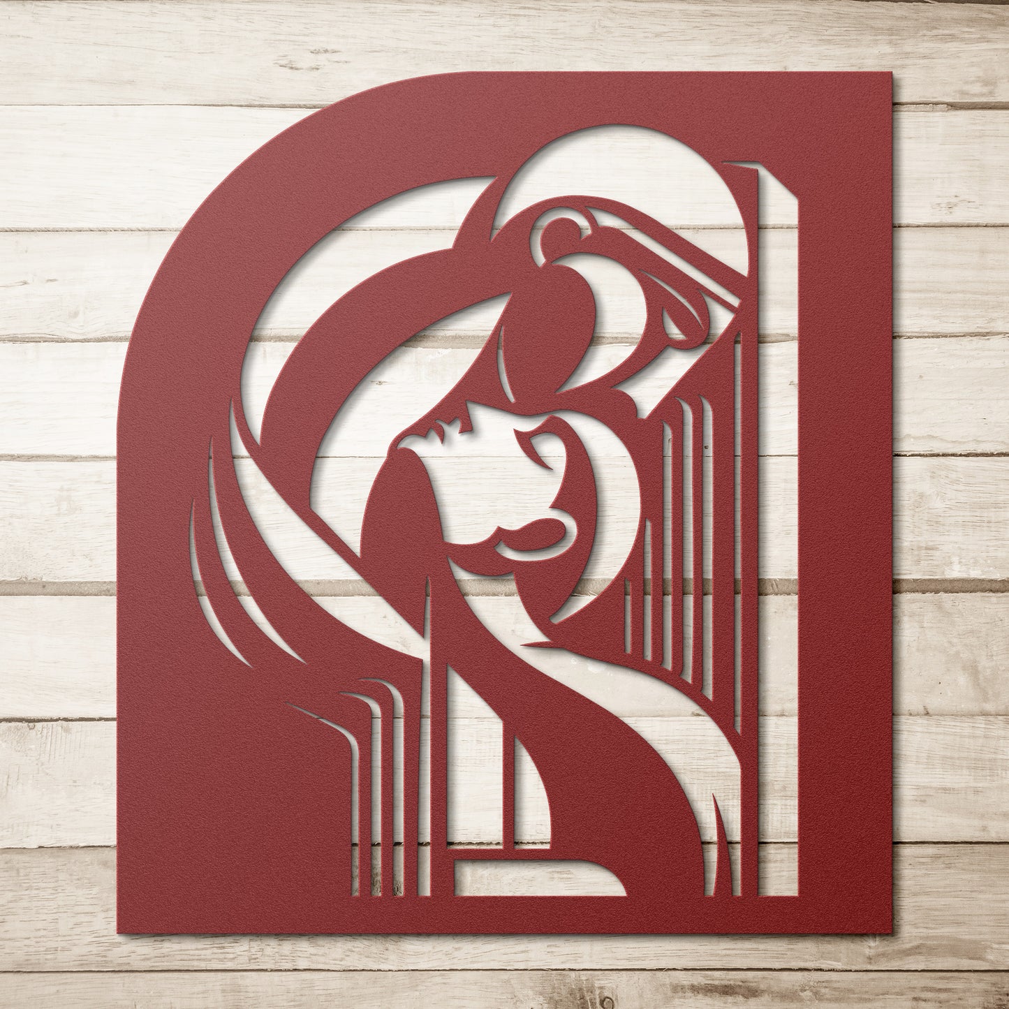 Metal Wall Art (Embrace)