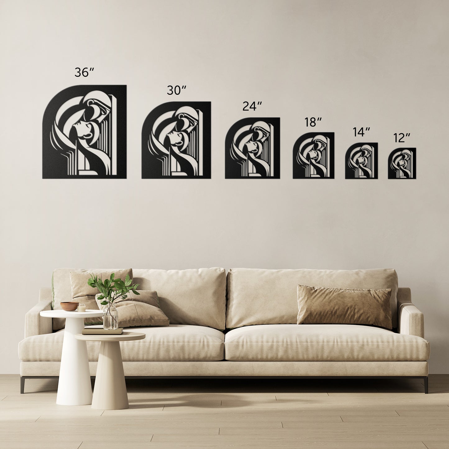 Metal Wall Art (Embrace)