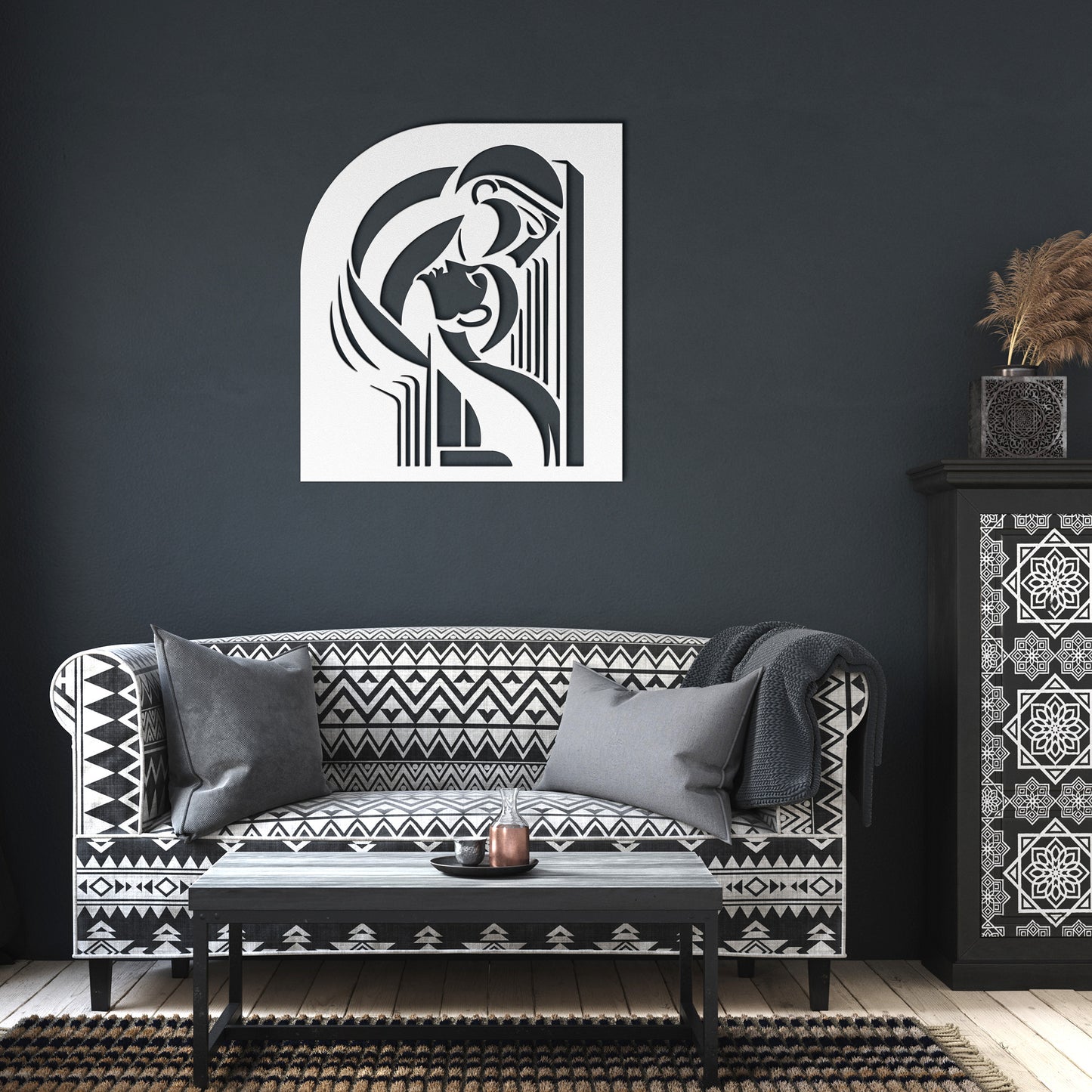 Metal Wall Art (Embrace)