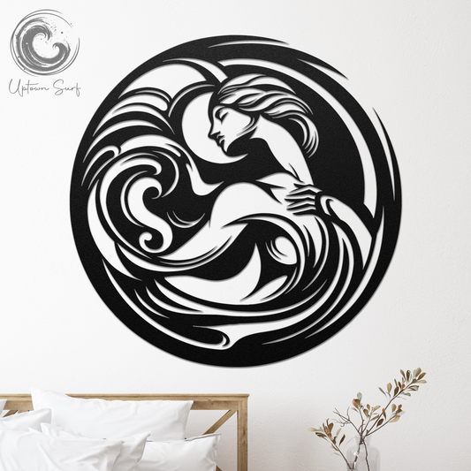 Metal Wall Art (Tides)