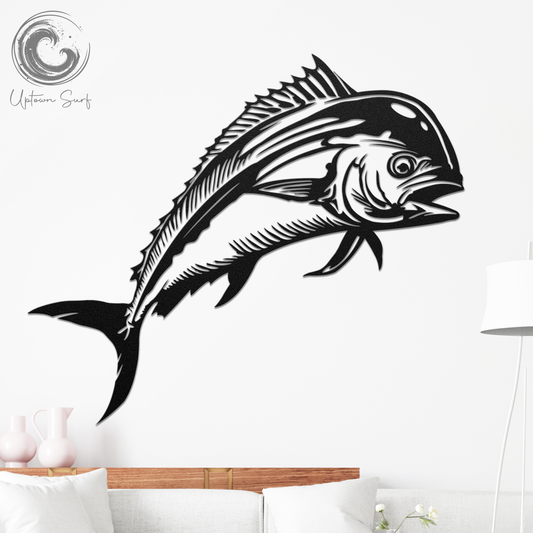 Metal Wall Art (Mahi-Mahi)